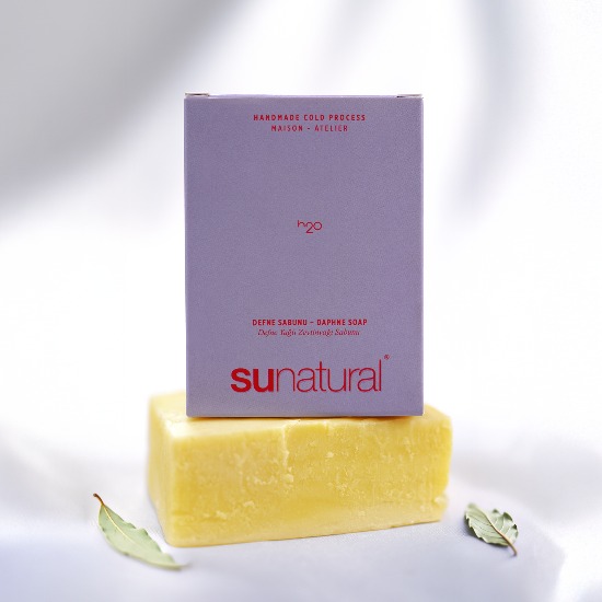 Organik Zeytinyağı ve Defne Yağı İçeren Sabun 90g