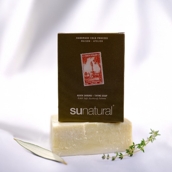 Organik Zeytinyağı ve Kekik Yağı İçeren Sabun 90g